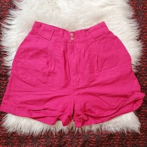 Vintage Linen Shorts